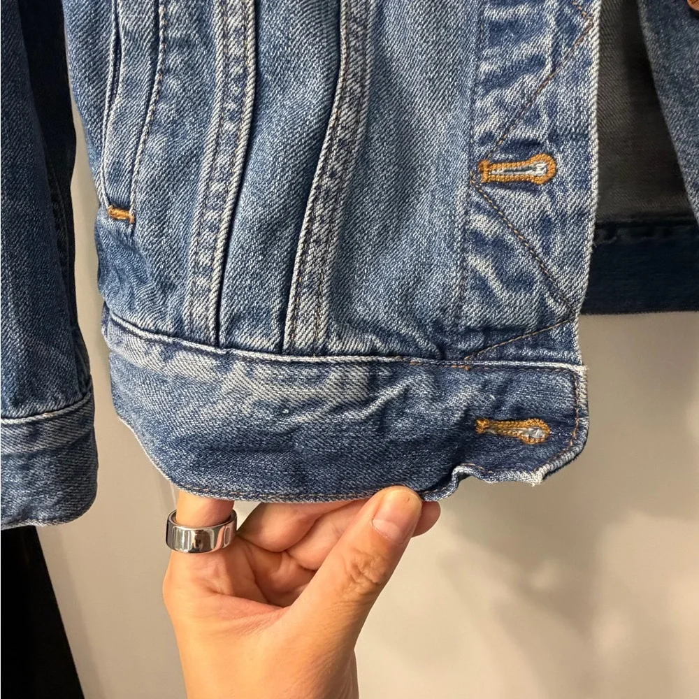 Madewell the Jean jacket in Pinter wash size medium - Picture 7 of 8